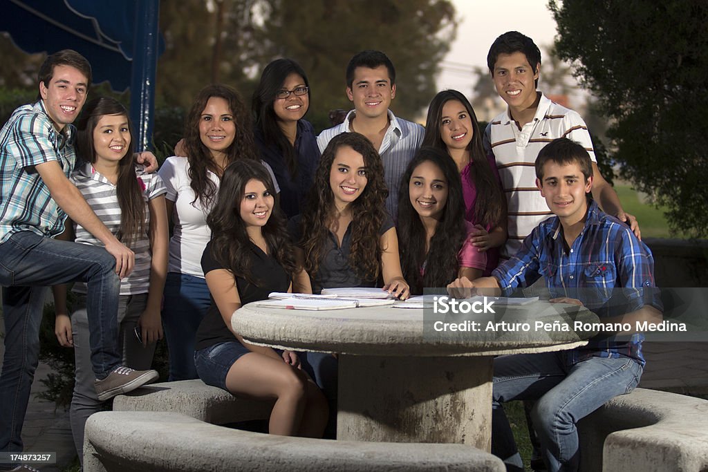 Os alunos - Royalty-free Adolescente Foto de stock