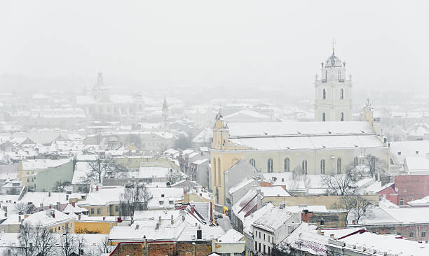 istock City in the Snow 174873417