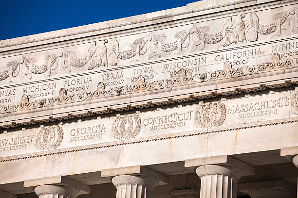 istock Lincoln Memorial detail 174873494