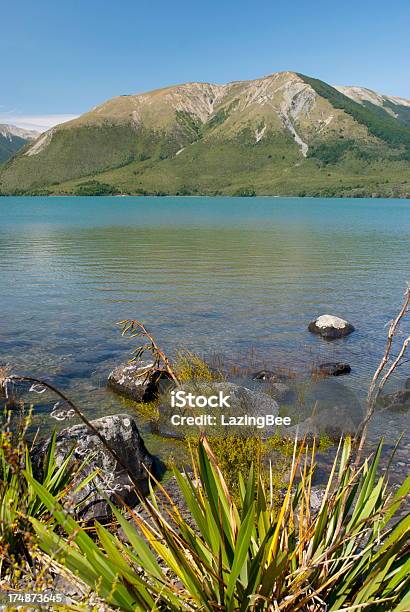 Foto de Lago Rotoiti Nelson Lakes National Park Nova Zelândia e mais fotos de stock de Alpes do sul da Nova Zelândia