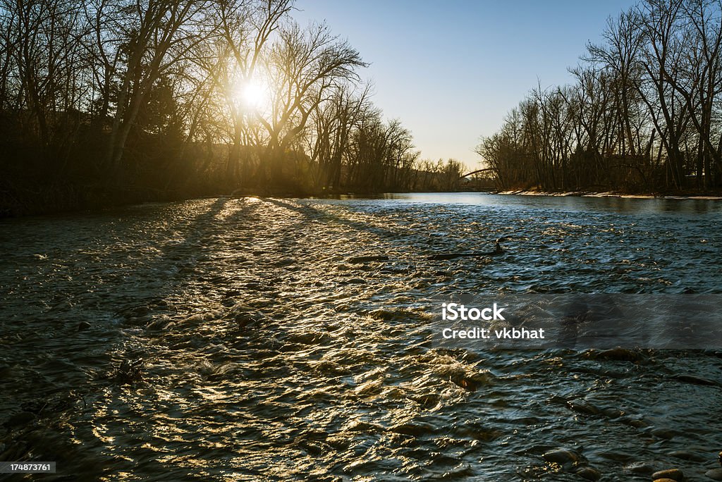 Boise river - Lizenzfrei Amerikanische Kontinente und Regionen Stock-Foto