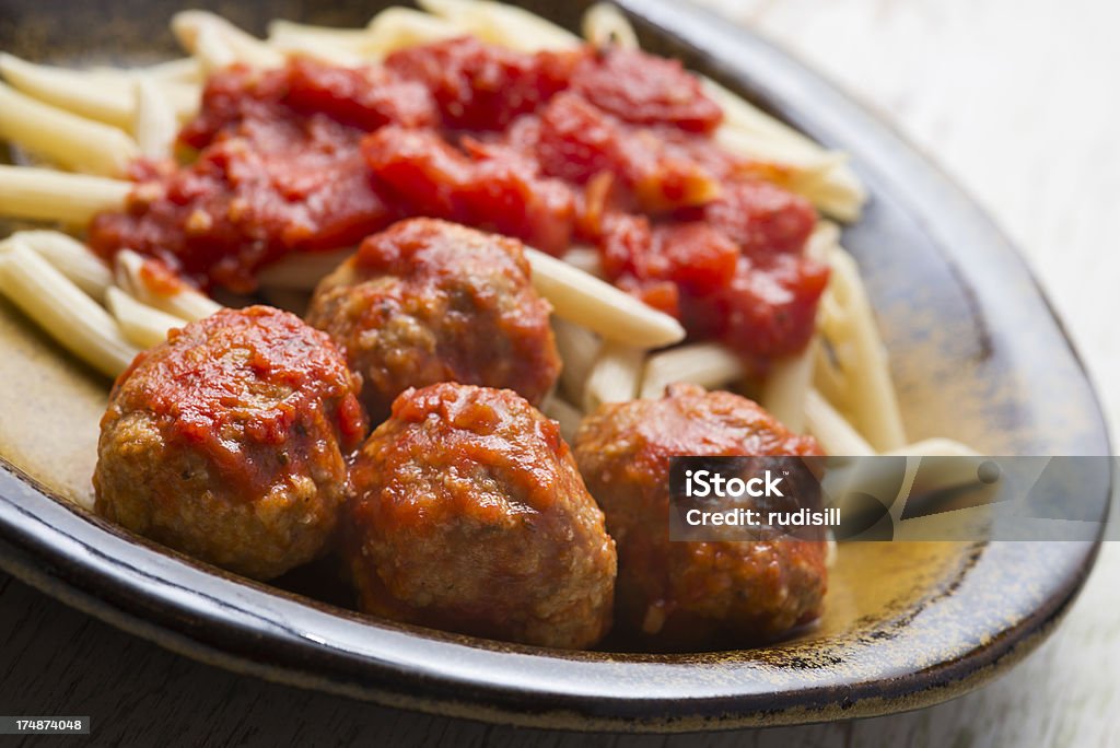 Italiano Meatballs - Royalty-free Almoço Foto de stock