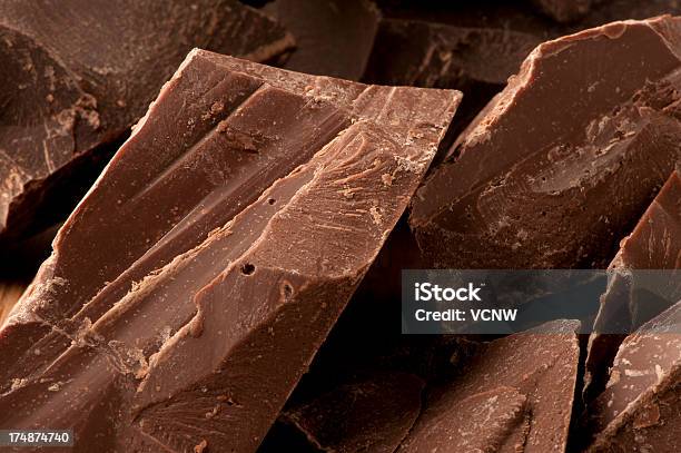 Chocolate - Fotografias de stock e mais imagens de Chocolate - Chocolate, Chocolate de Leite, Comida