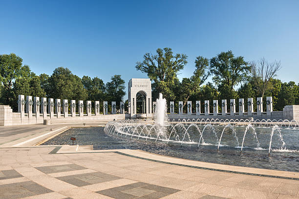 istock WW II Memorial fountain Washington D.C. 174874862