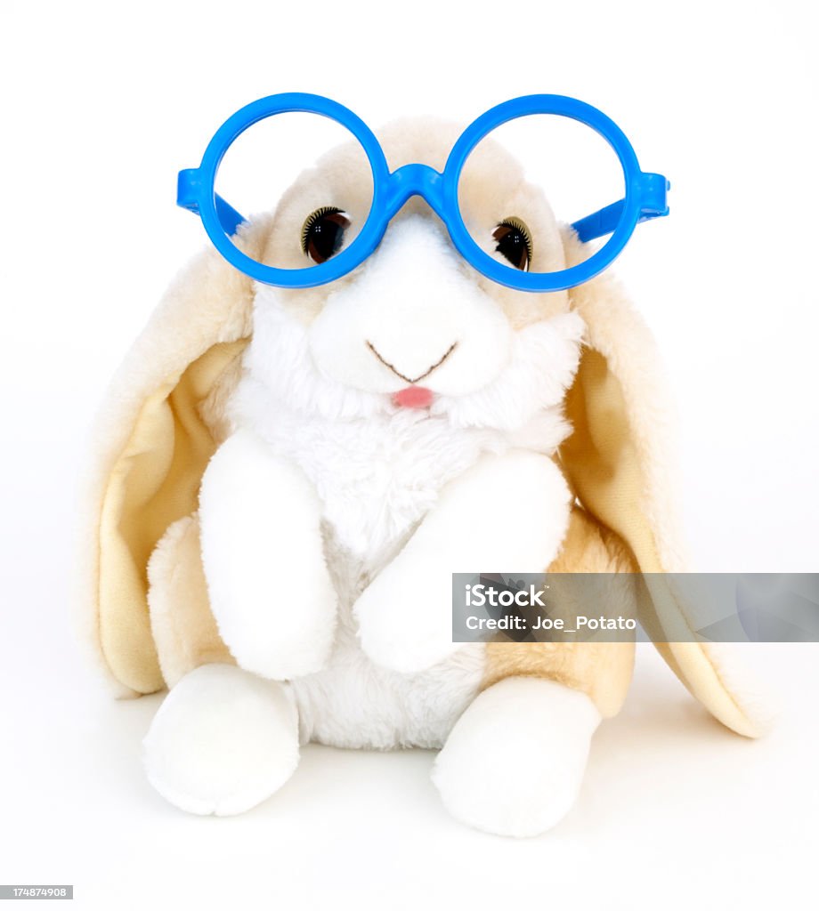 Bunny com copos - Foto de stock de Animal royalty-free