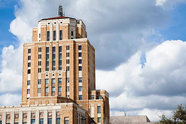 istock Upper floors of Jefferson County Courthouse in Beaumont Texas 174875015