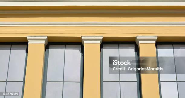 Neoclassical Background Stock Photo - Download Image Now - Architectural Column, Architecture, Building Exterior