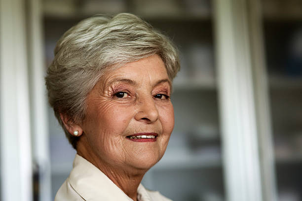 istock Beautiful Smiling Senior Woman 174875269