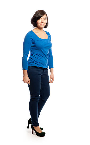 istock Woman in blue shirt 174875798