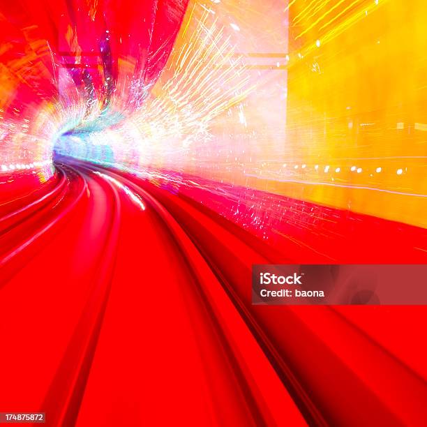 Light Tunnel Stock Photo - Download Image Now - Abstract, Activity, Backgrounds