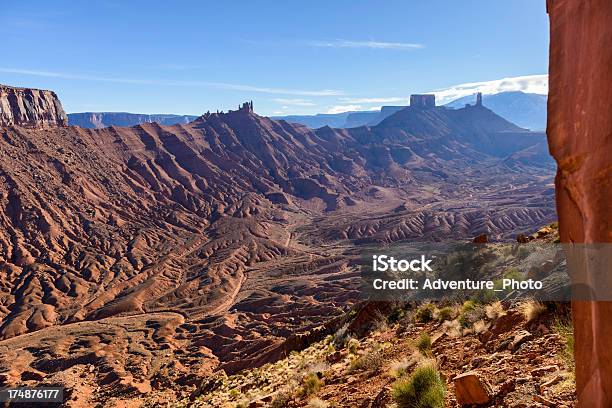 姉妹スペーリア岩の形状モアブ - インディアンクリーク渓谷のストックフォトや画像を多数ご用意 - インディアンクリーク渓谷, ユタ州, アメリカ合衆国