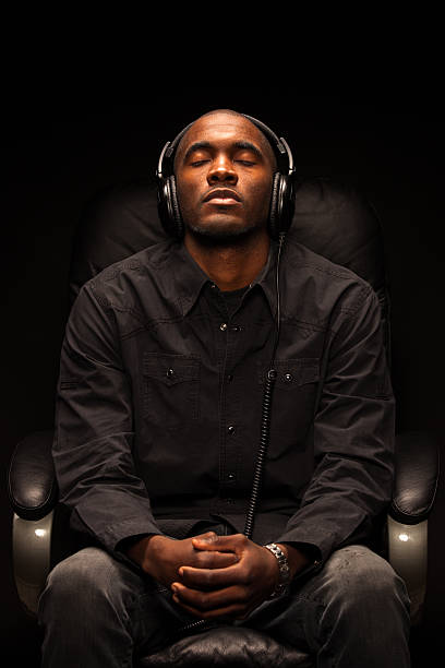 istock Focused Man Listening to Music 174876323