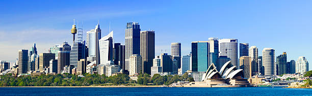 istock Panoramic View of Sydney City Skyline Australia 174876349