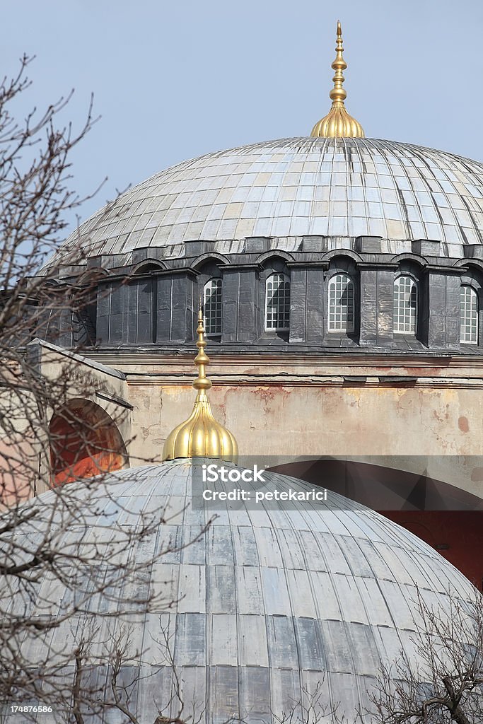 Dettaglio architettonico Basilica di Santa Sofia - Foto stock royalty-free di Caratteristica architettonica