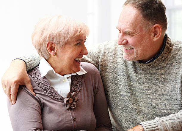istock Happy senior couple. 174876644