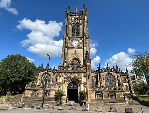 Manchester Cathedral, formally the Cathedral and Collegiate Church of St Mary, St Denys and St George