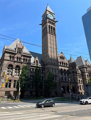 Toronto Old City Hall is a Romanesque-style civic building and court house in Toronto, Ontario, Canada.