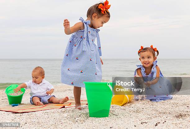Day At The Beach Stock Photo - Download Image Now - 12-23 Months, 2-3 Years, Baby - Human Age