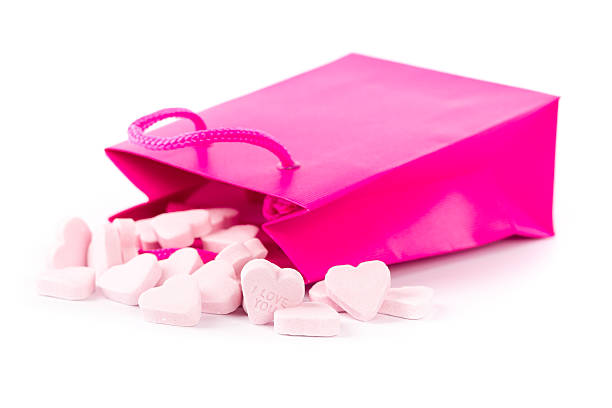 shopping bag with candies