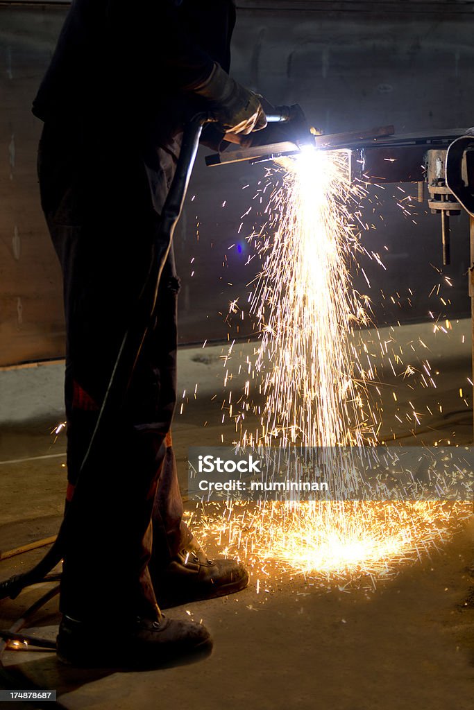 Schweißer - Lizenzfrei Arbeiten Stock-Foto