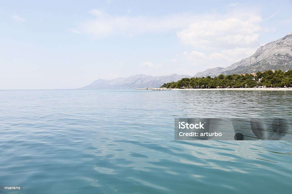 Turchese mare Mediterraneo, Croazia - Foto stock royalty-free di Acqua