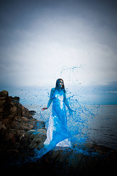 istock Paint the wedding dress blue 174878907