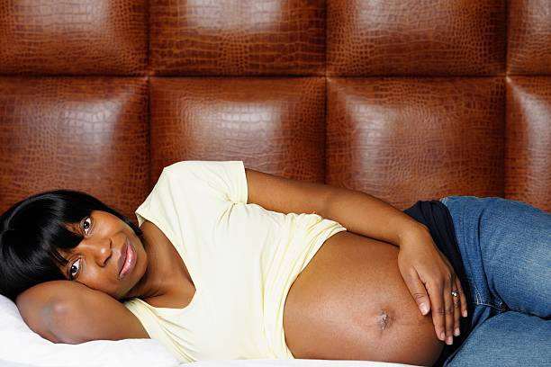 istock Tired Pregnant Relaxing/ Resting 174879010