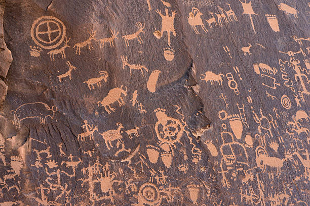 istock Newspaper Rock Anasazi Indian Petroglyphs 174879279