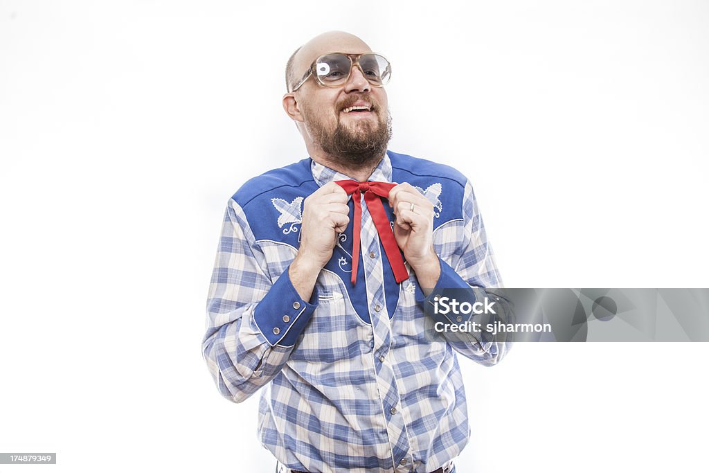 Patrióticas homem sarongue gravata vermelha - Foto de stock de Adulto royalty-free