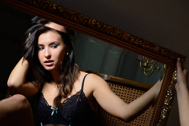istock Woman in the mirror 174879410