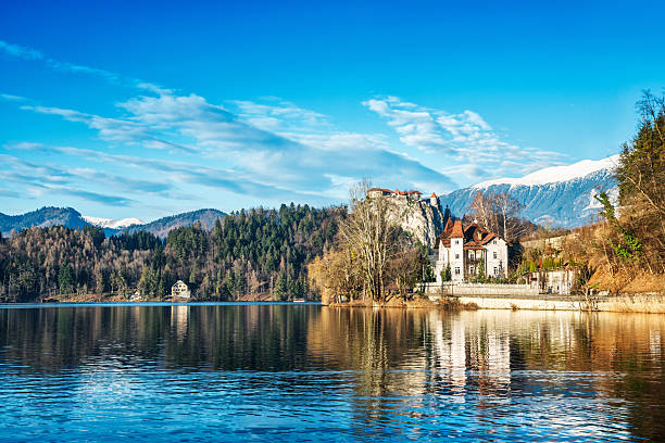istock Beautiful Sunny Winter Day in Lake Bled, Slovenia 174879608