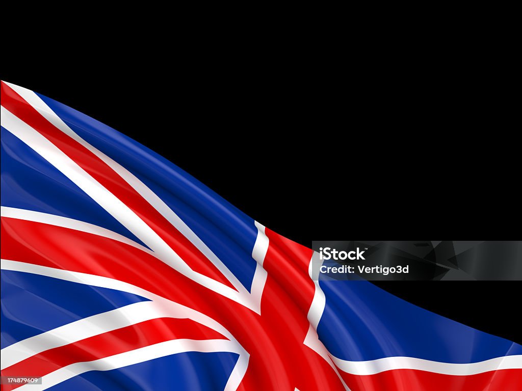 Bandiera dell'Inghilterra - Foto stock royalty-free di Bandiera