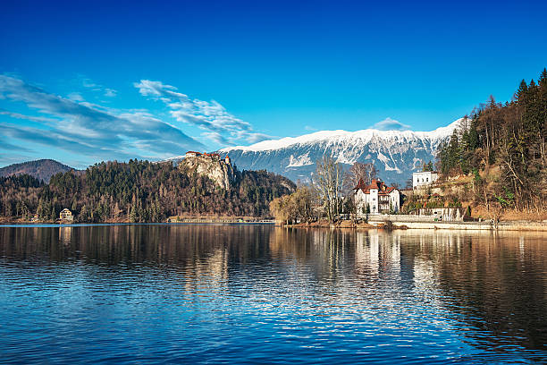 istock Beautiful Sunny Winter Day in Lake Bled, Slovenia 174879610