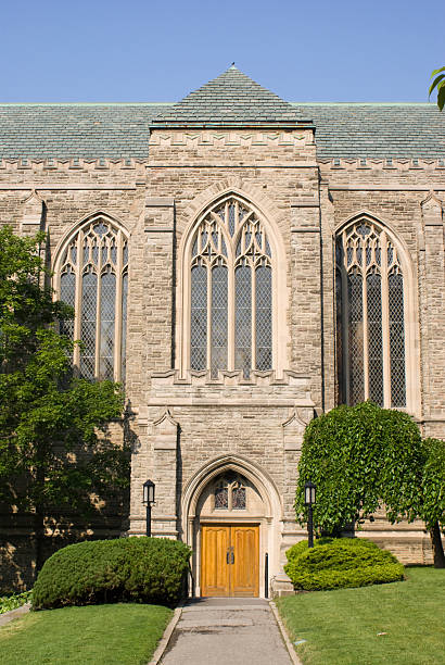 istock UofT - Trinity College door of chapel 174879665