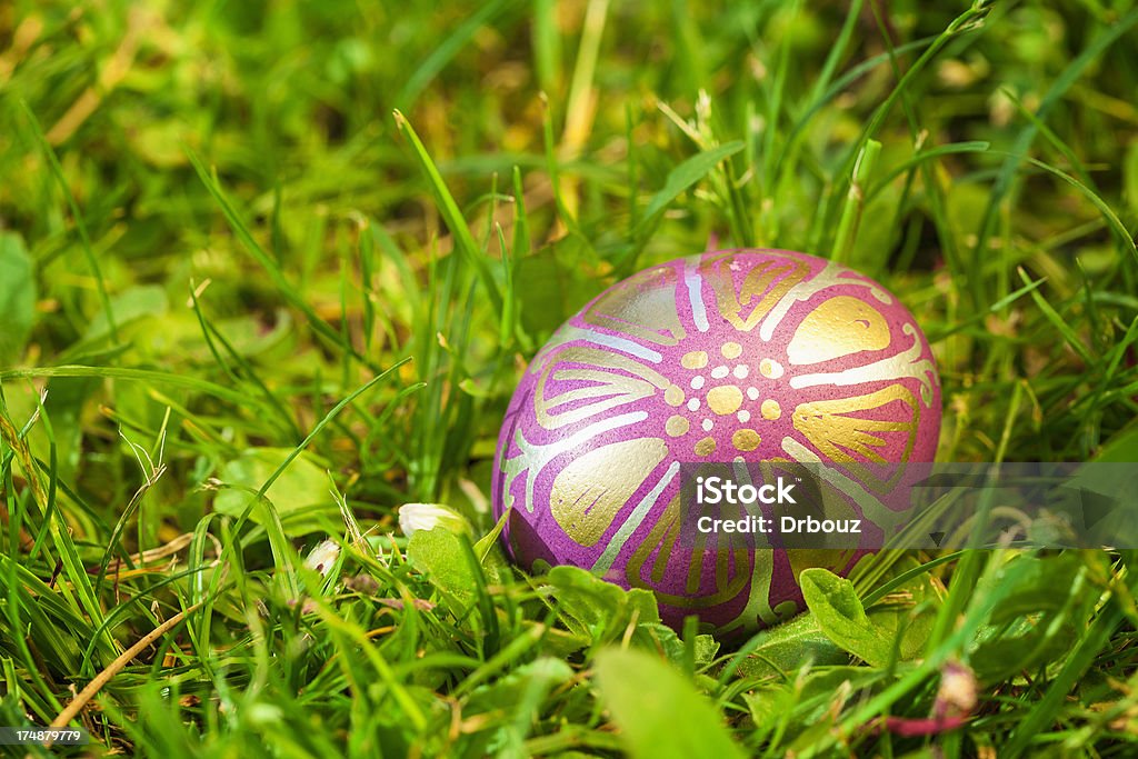 Uovo di Pasqua - Foto stock royalty-free di Close-up