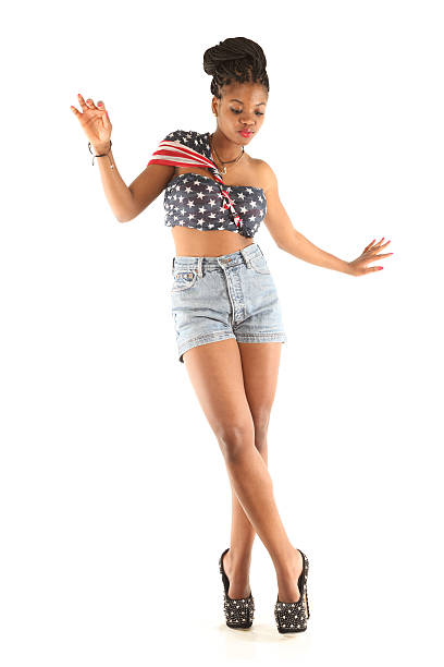 istock African American girl dancing 174880064