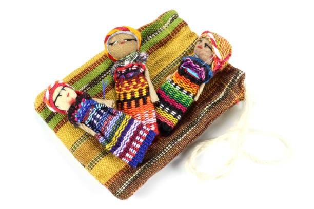 istock traditional worry dolls made in Guatemala 1748806818