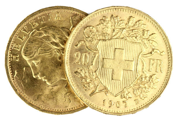 istock Swiss Vreneli gold coins 1748809566