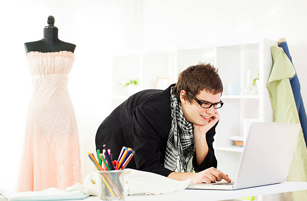 istock Young Male Fashion Designer. 174893295