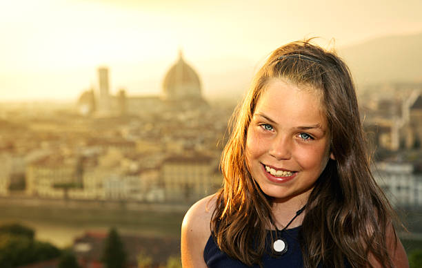 istock Tourist in Florence, child 174893363