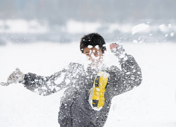istock Child in the snow 174893548