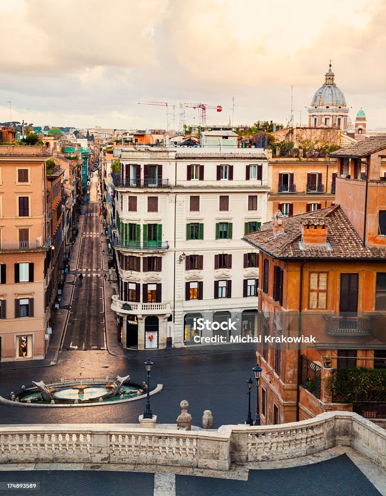 Piazza di Spagna, Rom, Italien - Lizenzfrei Rom - Italien Stock-Foto
