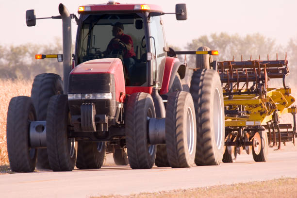 Tractor stock photo