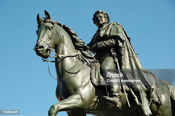 Monument Carl August Grand Duke Of Saxony Weimar Eisenach Stockfoto und mehr Bilder von Blauer Hintergrund