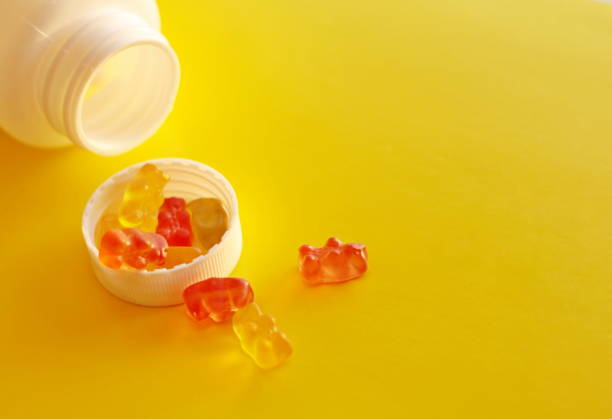 istock children's vitamins jelly bears on a yellow background 1748941458