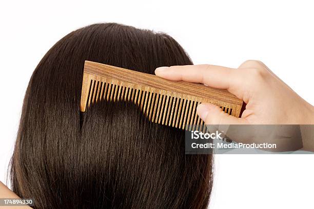 Handmade Wooden Comb Stock Photo - Download Image Now - Comb - Hair Care, Combing, Wood - Material