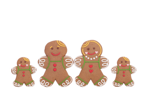 Gingerbread family.