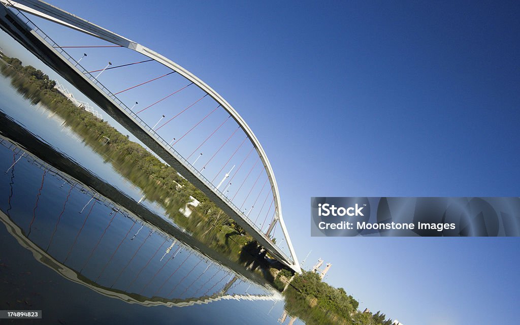 Barqueta Bridge à Séville, en Espagne - Photo de Andalousie libre de droits