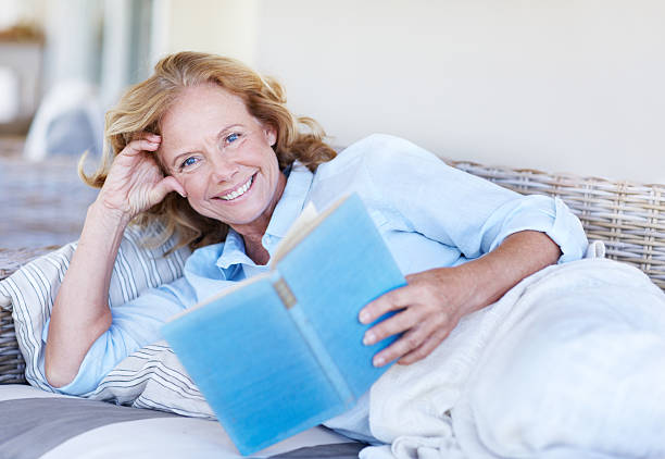 istock Books have always been her escape 174894851