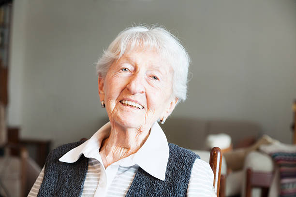 istock senior woman portrait 174895088